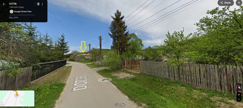 Calinesti, Valea Calinesti, Arges, casa, magazie, gradina, livada, 6079 mp,