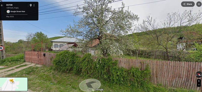 Calinesti, Valea Calinesti, Arges, casa, magazie, gradina, livada, 6079 mp,